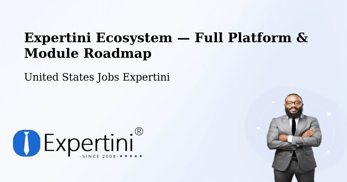 Expertini Ecosystem — Full Platform & Module Roadmap – Broadview Heights